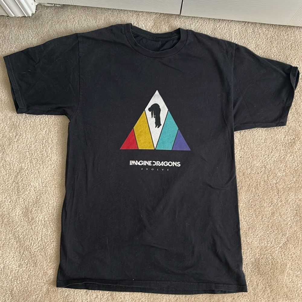 Imagine Dragons Evolve Black T shirt Men’s Small or Boy's Large